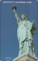 Korea Phonecard  Liberty NY Leuchtturm Lighthouse - Giochi