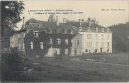 Lavacherie-sur-Ourthe,  Ardennes Belges.  -  Chateau De Sainte-Ode, Ancien Et Nouveau - Sainte-Ode