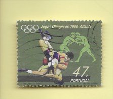 TIMBRES - STAMPS - PORTUGAL - 1996- JEUX OLYMPIQUES DE ATLANTA - Used Stamps