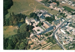 Publicité-Les Antiquaires Aux Champs-Hermalle Sous Huy (Engis-pr.Liège)-1993-Ferme Castrale-Vue Aérienne-Village (scan) - Engis