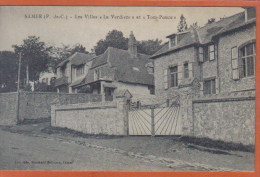 Carte Postale 62. Samer Villas *La Verdière* Et *Tom-Pouce*  Trés Beau Plan - Samer