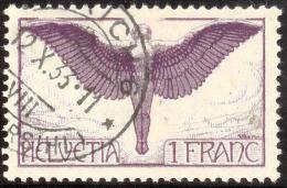 Schweiz Flugpost 1924 Zu#FP12 Mi#245x Gestempelt - Erst- U. Sonderflugbriefe