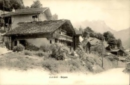 SUISSE - Gryon (Canton De Vaud) - A Voir - P 11244 - Gryon