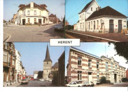 Herent (Leuven-Vlaams Brabant)-Cafe De Oude Tijd--De Kerk-L´Eglise-Station En Omgeving-Gare-Gemeentehuis-Hôtelde Ville - Herent