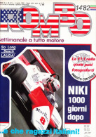 ROMBO - N.14 - 1982 - GP USA WEST F1 - Motoren
