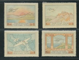 GRECE PA N° 1 à 4 * (charniéres Infimes) - Unused Stamps
