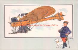 Eendekker Hanriot 1911 Prent Kuifje Zien En Weten - Tintin