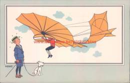 Zweefvliegtuig Van Lilienthal Prent Kuifje Zien En Weten - Tintin