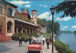 Torino - Borgo Medioevale - Po - Osca 1100 Cabrio FG VG 1968 - Fiume Po