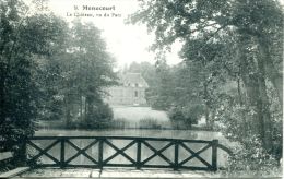 N°48843 -cpa Menucourt -le Château Vue Du Par- - Menucourt