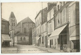 Groslay (95.Val D´Oise)  Rue De Paris - L'Eglise - Groslay