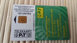 Phonecard Luxemburg TP 07 120 Units Used - Luxembourg