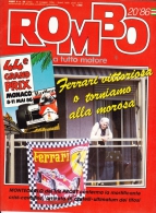 ROMBO - N.20 - 1986 - GP MONACO F1 - Motori