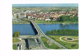 67 - STRASBOURG - Le Rhin Le Le Pont De L'Europe - Péniche - 1969 - Houseboats