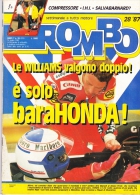ROMBO - N.28 - 1987 - GP GRAN BRETAGNA F1 - Moteurs