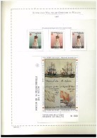 ANNATA COMPLETA NUOVA MNH ** - 1997 SMOM - SOVRANO MILITARE ORDINE DI MALTA - FOGLI MARINI IN OMAGGIO - Sammlungen (im Alben)