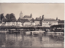 SUISSE - Switzerland -  Rapperswil Am Zürichsee Hafen Mit Schloss - Rapperswil