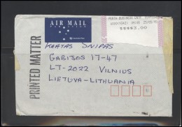 AUSTRALIA Cover Bedarfsbrief AU 013 Air Mail Postage Paid - Briefe U. Dokumente