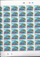 Feuille Complète De 48  Timbres Du N° 3802,  Villefranche-sur-Mer. - Hojas Completas