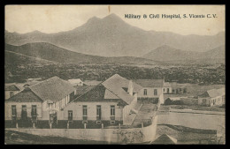 SÃO VICENTE - HOSPITAIS - Hospital S. Vicente (Ed. Bon Marché) Carte Postale - Cap Vert