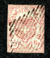 9978  Switzerland 1852 Zumstein #20  (o)  Michel #12 - 1843-1852 Kantonalmarken Und Bundesmarken