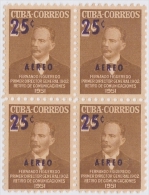 1952-255 CUBA. REPUBLICA. 1952. Ed.483. 25c RETIRO DE COMUNICACIONES. FERNANDO FIGEREDO NO GUM - Ungebraucht