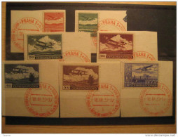 Prague 1939 Yvert Air Mail 1/7 On Fragment Correo Aereo Par Avion Czechoslovakia - Poste Aérienne