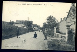 Cpa Du 18  Léré  - Entrée Du Pays - Route De Cosne    LIOB15 - Lere