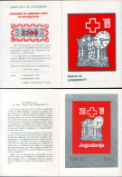 Yugoslavia 1989 Red Cross, Solidarity, Perforated + Imperforated Booklet MNH - Portomarken