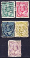 CANADA 1903-09 YT N° 78 à 82 Obl. - Used Stamps