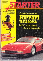 STARTER - N.18 - 1984 - FERRARI TESTAROSSA - Motori
