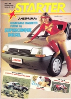 STARTER - N.2 - 1986 - RENAULT SUPERCINQUE DIESEL - Motoren