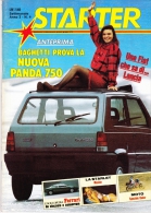 STARTER - N.4 - 1986 - FIAT PANDA 750 - Moteurs