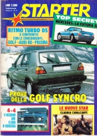 STARTER - N.8 - 1986 - VOLKSWAGEN GOLF SYNCRO - Moteurs