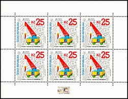 Czech Rep. / Stamps (2015) 0848 PL: EUROPA "Toys" - Merkur Modelling System (rail Crane); Painter: Pavel Sivko - Unused Stamps