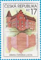 Czech Rep. / Stamps (2014) 0804: "Beauties Of Our Country" Chateau Cervena Lhota; Painter: Jan Kavan - Inseln