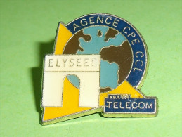 Pin's / France Télécom : Agence CPE  CCL Elysees     TB1(5a) - France Telecom