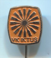 Rowing, Kayak, Canoe - VK IKTUS Osijek Croatia, Vintage Pin, Badge - Rudersport