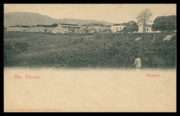 SÃO TOMÉ E PRÍNCIPE - HOSPITAIS - Hospital ( Ed. Osório Delgado & Bandeira ) Carte Postale - Sao Tome En Principe