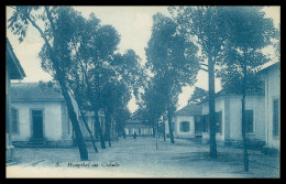 SÃO TOMÉ E PRÍNCIPE - HOSPITAIS - Hospital Da Cidade(Ed. A.Duarted'Oliveira & Cª. Nº 5) Carte Postale - Sao Tome Et Principe