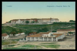 ANGOLA - LUANDA - HOSPITAIS - Abegoaria E Hospital Maria Pia (Ed. João Filipe Nº 27) Carte Postale - Angola