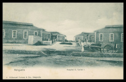 ANGOLA - BENGUELA - HOSPITAIS - Hospital D. Carlos I (Ed.Col. Tavares & Cª. Nº 5) Carte Postale - Angola