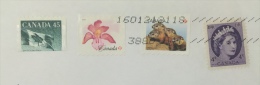 Cover Canada 2016 * Animal And Orchid - Covers & Documents