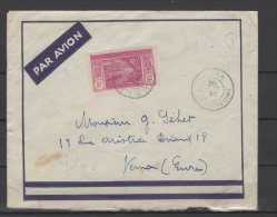 Cote D'Ivoire -  N° 69 X3 Et 83 Obli/sur Lettre Voyagée  - 1937 - Lettres & Documents