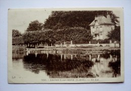 91 - Carte Sépia  -  VIGNEUX-SUR-SEINE -  LE LAC - Vigneux Sur Seine