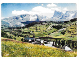 ST-ETIENNE-en-DEVOLUY (Htes-Alpes) - Vue Générale - Au Fond, Le Pic De Bure  RARE - Saint Etienne En Devoluy