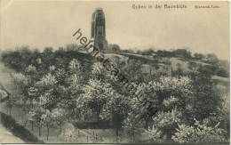 Guben In Der Baumblüte - Bismarck-Turm - Verlag Julius Rothe Guben - Guben