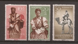 1959 Sahara Español  Mi #200/02** Día Del Sello MNH - Spanish Sahara