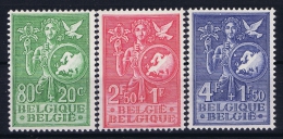 Belgium: OBP  927 - 929   MNH/**/postfrisch/neuf   Mi 976 - 978    1953 - Unused Stamps
