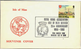 ROYAL NAVAL ASSOCIATION-SOUVENIR COVER-ISLE OF MAN-1980-BX1-160 - Other (Sea)